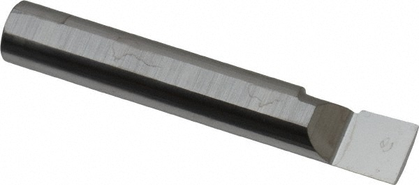 Scientific Cutting Tools BB314 Radial Relief Boring Bar: 0.31" Min Bore, 1/2" Max Depth, Right Hand Cut, Submicron Solid Carbide Image