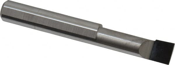 Scientific Cutting Tools BB318 Radial Relief Boring Bar: 0.31" Min Bore, 1" Max Depth, Right Hand Cut, Submicron Solid Carbide 