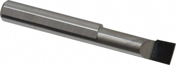 Scientific Cutting Tools BB318 Radial Relief Boring Bar: 0.31" Min Bore, 1" Max Depth, Right Hand Cut, Submicron Solid Carbide Image