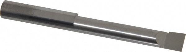 Scientific Cutting Tools BB3116 Radial Relief Boring Bar: 0.31" Min Bore, 1-3/4" Max Depth, Right Hand Cut, Submicron Solid Carbide 