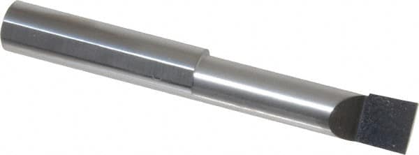 Scientific Cutting Tools BB3714L Radial Relief Boring Bar: 0.373" Min Bore, 1-1/2" Max Depth, Right Hand Cut, Submicron Solid Carbide 