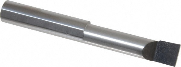 Scientific Cutting Tools BB3714L Radial Relief Boring Bar: 0.373" Min Bore, 1-1/2" Max Depth, Right Hand Cut, Submicron Solid Carbide Image