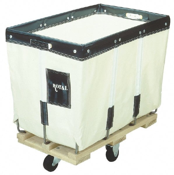 Canvas Basket Truck: 700 lb Capacity, 20.5" Deep