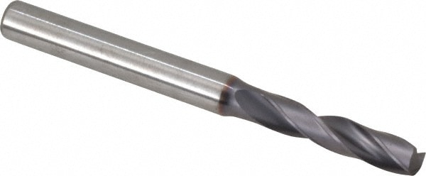 Kennametal 1995000 Screw Machine Length Drill Bit: 0.2007" Dia, 140 °, Solid Carbide Image