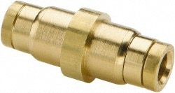 Push-To-Connect Tube to Tube Tube Fitting: 1/2" OD