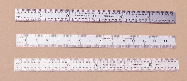 Machinist Ruler, Ruler 6 inch, 3 Pack, mm Ruler, Metric Ruler, Millimeter  Rule