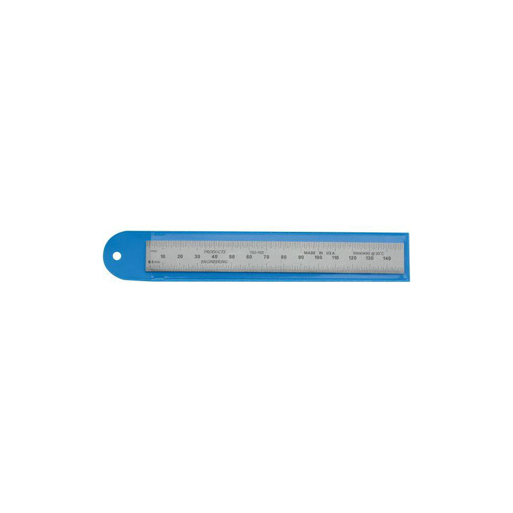 Pec Rigid 36 Inch Ruler PEC Tools - Steel Rule: Metric Graduation, Rigid, 3/4