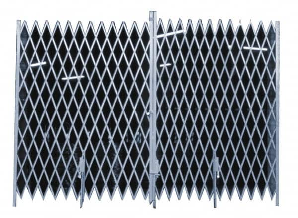 Illinois Engineered Products PFG1065-ANG Bi-Parting Folding Gate: 6 High, Steel Frame 