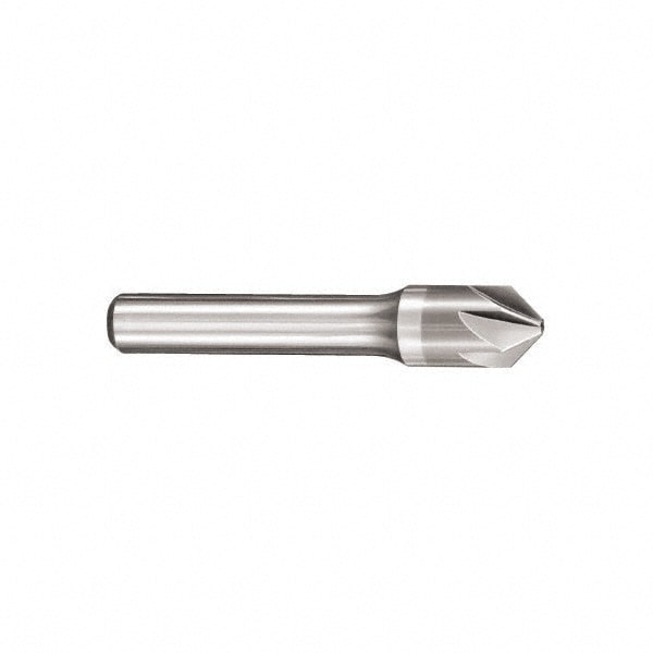 SGS 74170 1" Head Diam, 1/2" Shank Diam, 6 Flute 82° Solid Carbide Countersink Image