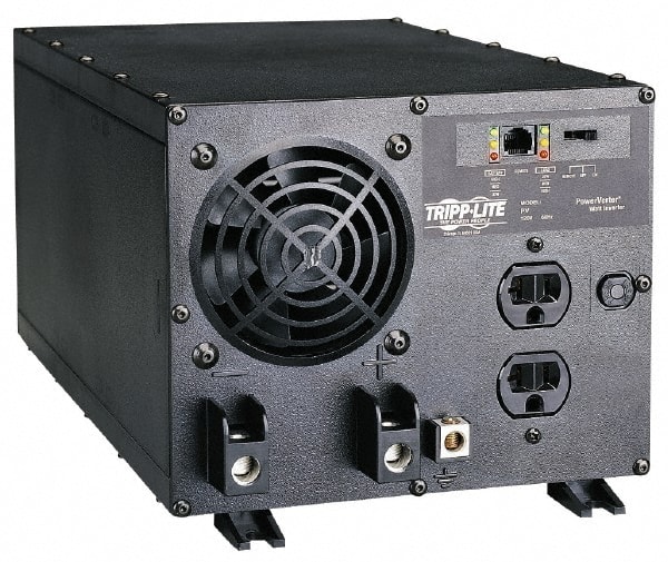 2 Connection, 24 VDC Input, 120 VAC Output, 120 Amp Input Rating, 4,800 Peak Wattage, Surface Mount Power Inverter