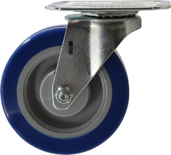 E.R. Wagner - Swivel Top Plate Caster: Polyurethane, 4