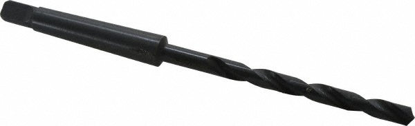 Taper Shank Drill Bit: 9/32" Dia, 1MT, 118 ° Point, High Speed Steel
