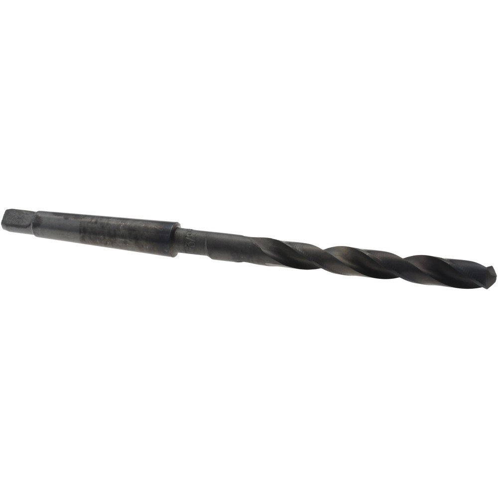 Taper Shank Drill Bit: 3/8" Dia, 1MT, 118 ° Point, High Speed Steel
