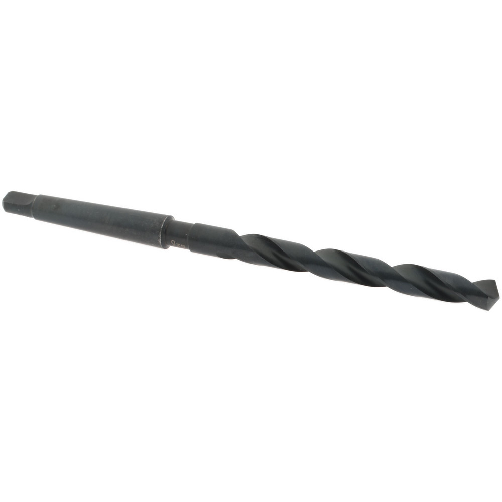 Taper Shank Drill Bit: 27/64" Dia, 1MT, 118 ° Point, High Speed Steel
