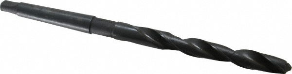 Taper Shank Drill Bit: 15/32" Dia, 1MT, 118 ° Point, High Speed Steel