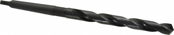 Taper Shank Drill Bit: 1/2" Dia, 1MT, 118 ° Point, High Speed Steel