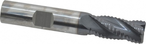 SGS 36118 Corner Radius End Mill: 1/2" Dia, 1" LOC, 0.06" Radius, 4 Flutes, Solid Carbide Image