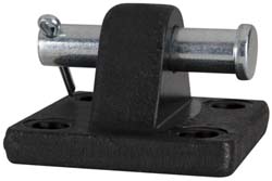 Air Cylinder Eye Bracket: Use with 1-1/2 to 2-1/2" NFPA Cylinders