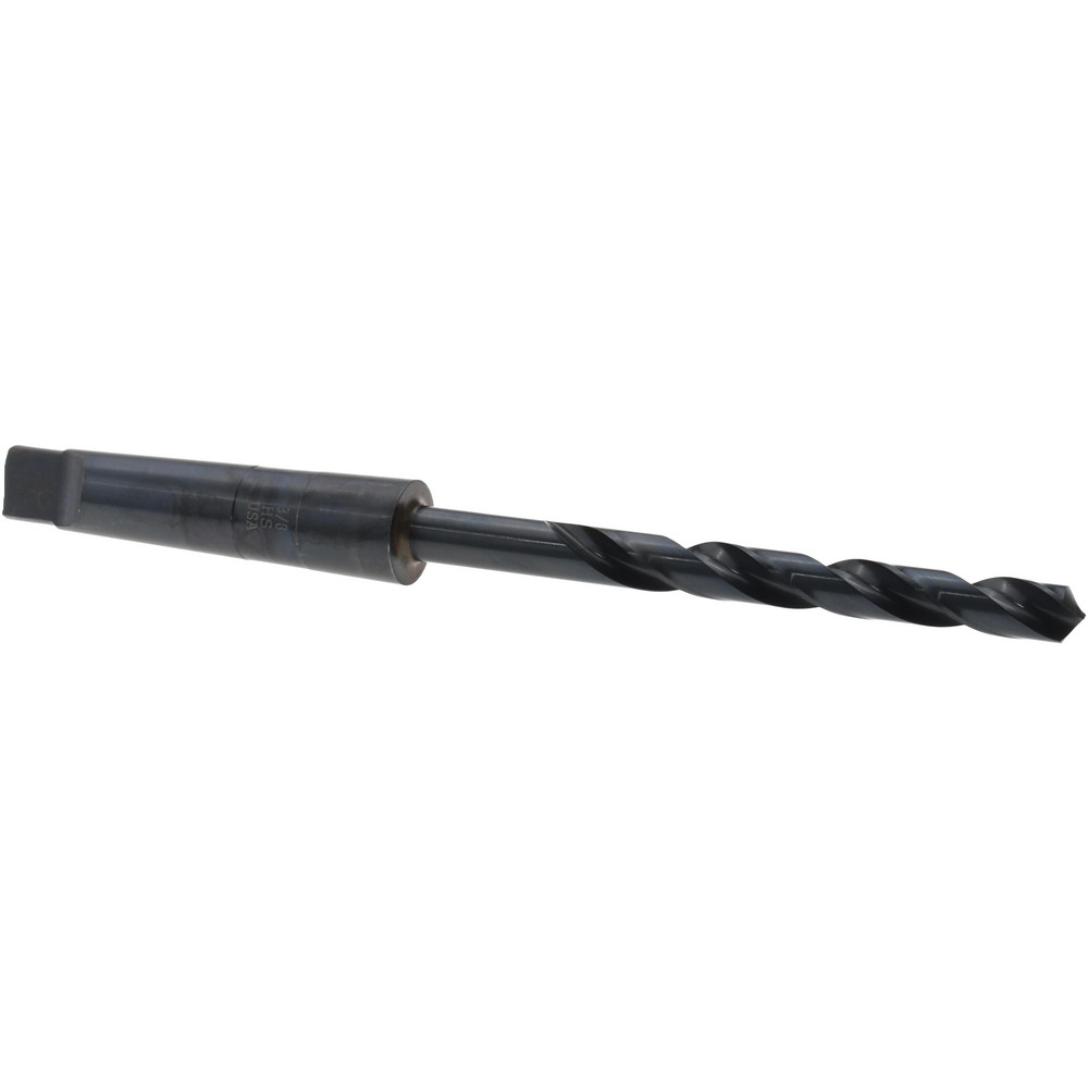 Taper Shank Drill Bit: 3/8" Dia, 2MT, 118 ° Point, High Speed Steel