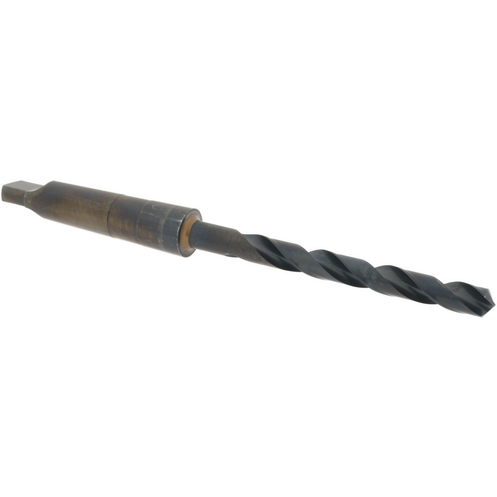 Taper Shank Drill Bit: 13/32" Dia, 2MT, 118 ° Point, High Speed Steel