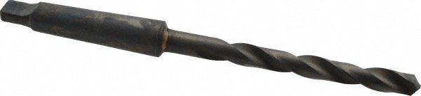 Taper Shank Drill Bit: 7/16" Dia, 2MT, 118 ° Point, High Speed Steel
