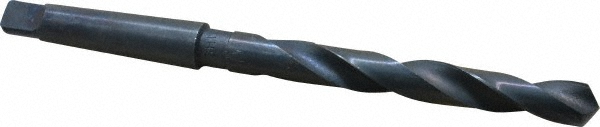 Taper Shank Drill Bit: 39/64" Dia, 2MT, 118 ° Point, High Speed Steel