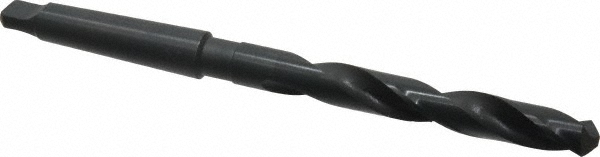 Taper Shank Drill Bit: 5/8" Dia, 2MT, 118 ° Point, High Speed Steel