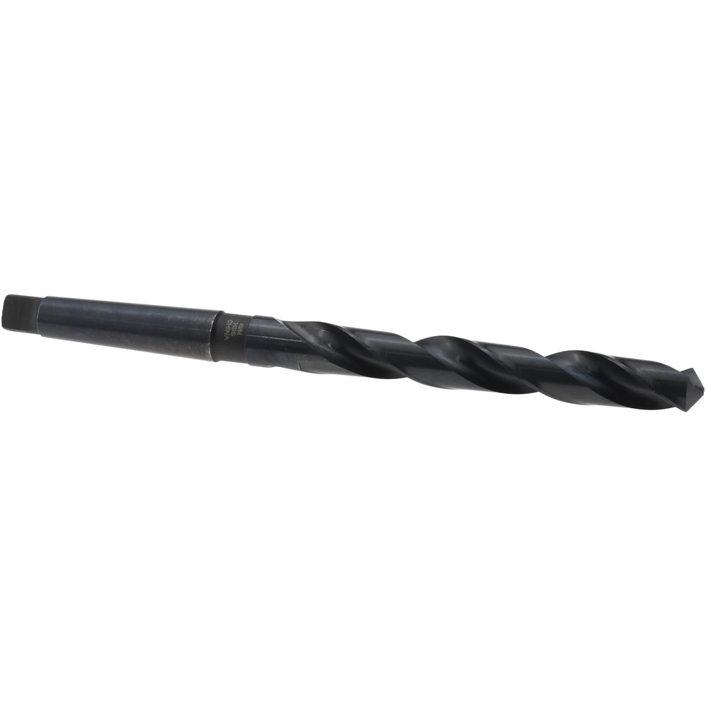 Taper Shank Drill Bit: 45/64" Dia, 2MT, 118 ° Point, High Speed Steel