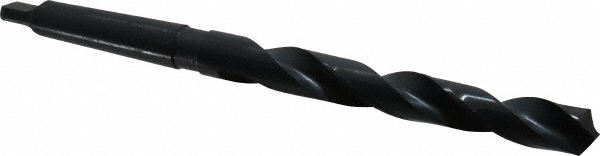 Taper Shank Drill Bit: 23/32" Dia, 2MT, 118 ° Point, High Speed Steel