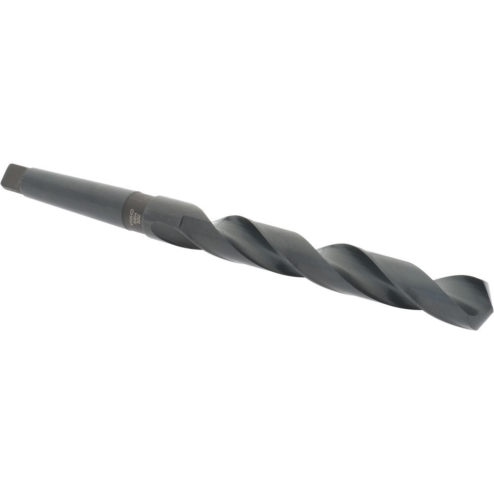 Taper Shank Drill Bit: 0.7813" Dia, 2MT, 118 °, High Speed Steel
