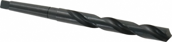 Taper Shank Drill Bit: 51/64" Dia, 2MT, 118 ° Point, High Speed Steel