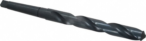 Taper Shank Drill Bit: 0.8125" Dia, 2MT, 118 °, High Speed Steel