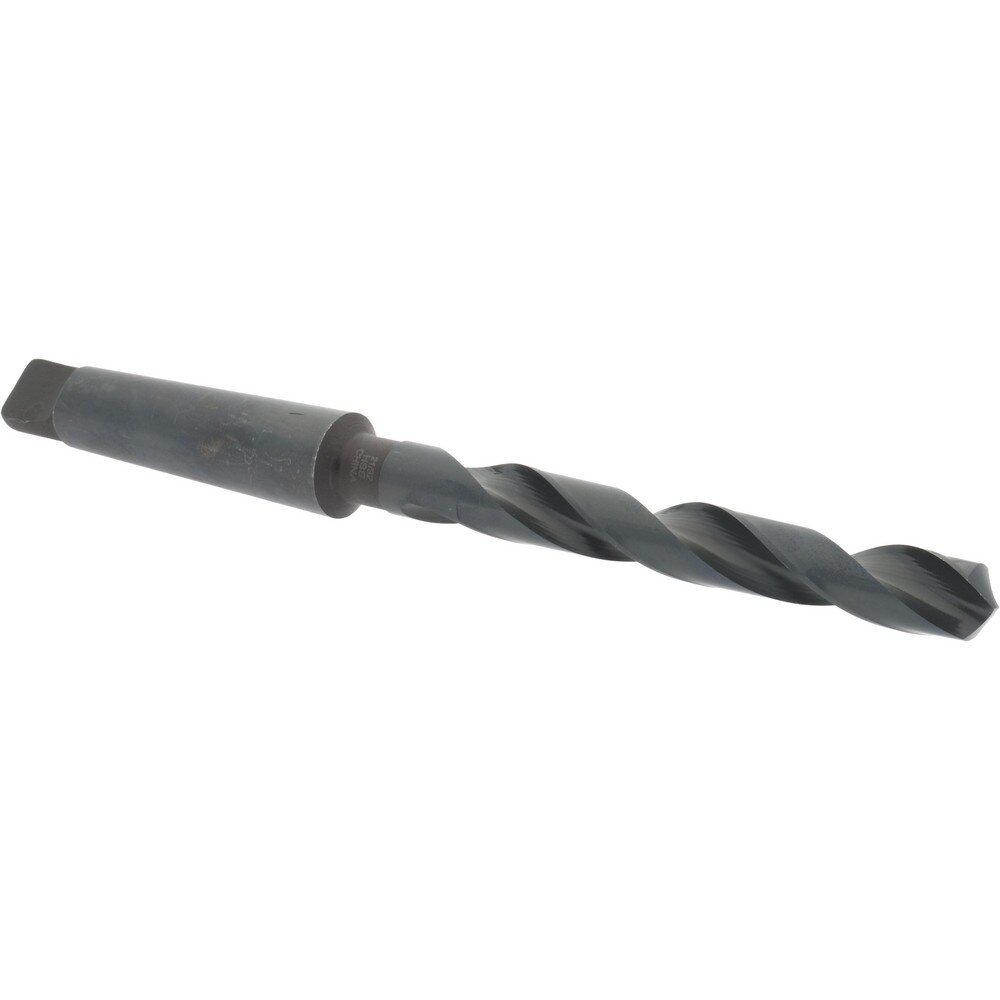 Taper Shank Drill Bit: 0.6563" Dia, 3MT, 118 °, High Speed Steel