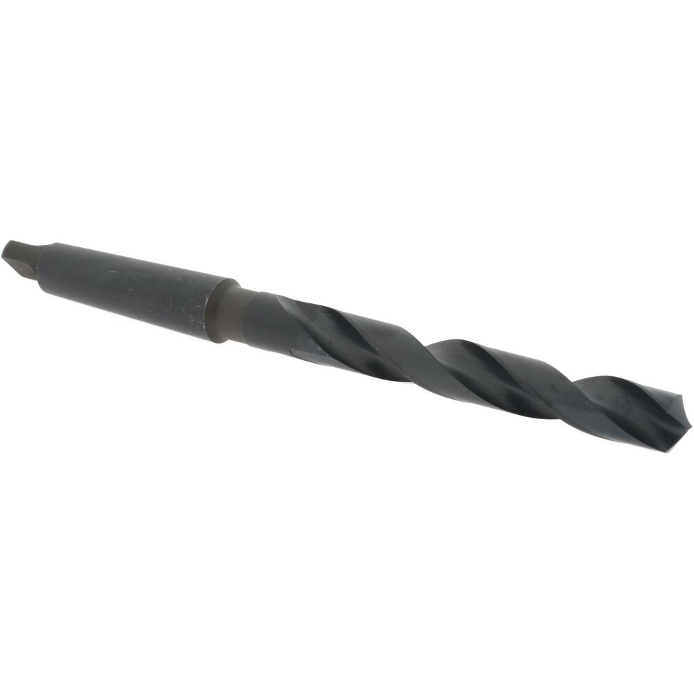 Taper Shank Drill Bit: 0.8125" Dia, 3MT, 118 °, High Speed Steel