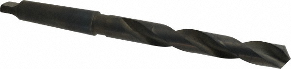Taper Shank Drill Bit: 55/64" Dia, 3MT, 118 ° Point, High Speed Steel