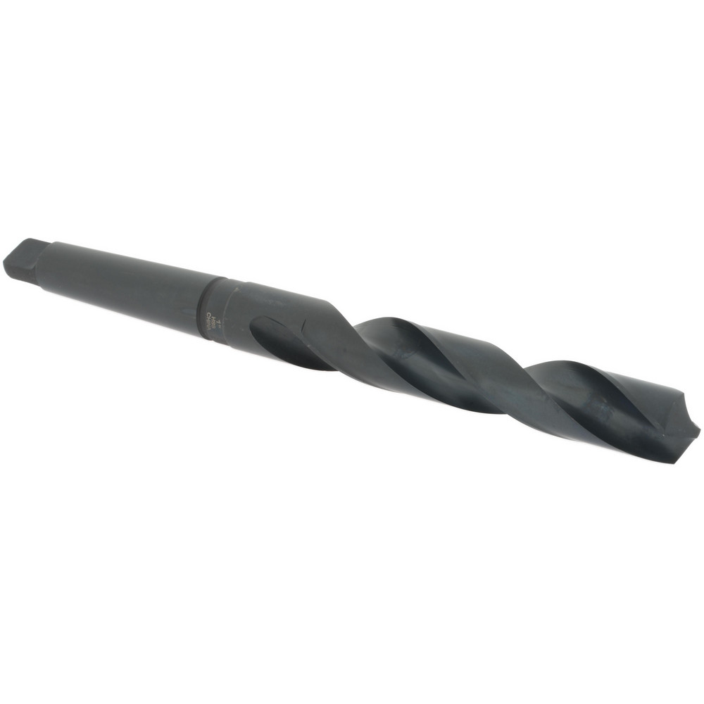Taper Shank Drill Bit: 1" Dia, 3MT, 118 ° Point, High Speed Steel
