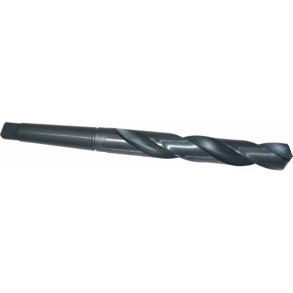 Taper Shank Drill Bit: 1-1/64" Dia, 3MT, 118 ° Point, High Speed Steel