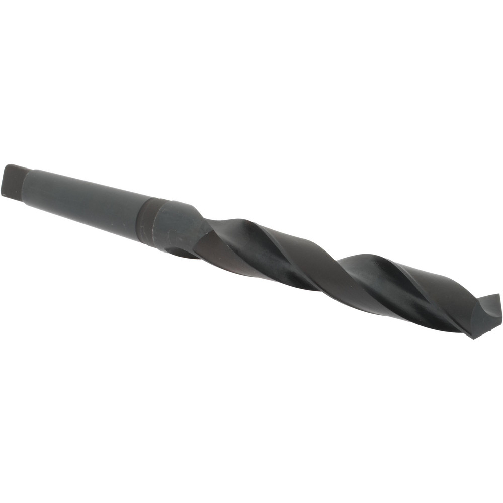 Taper Shank Drill Bit: 1-3/64" Dia, 3MT, 118 ° Point, High Speed Steel