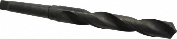 Taper Shank Drill Bit: 1-5/32" Dia, 3MT, 118 ° Point, High Speed Steel