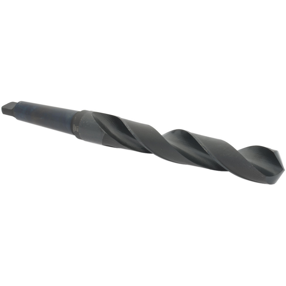 Taper Shank Drill Bit: 1-11/64" Dia, 3MT, 118 ° Point, High Speed Steel