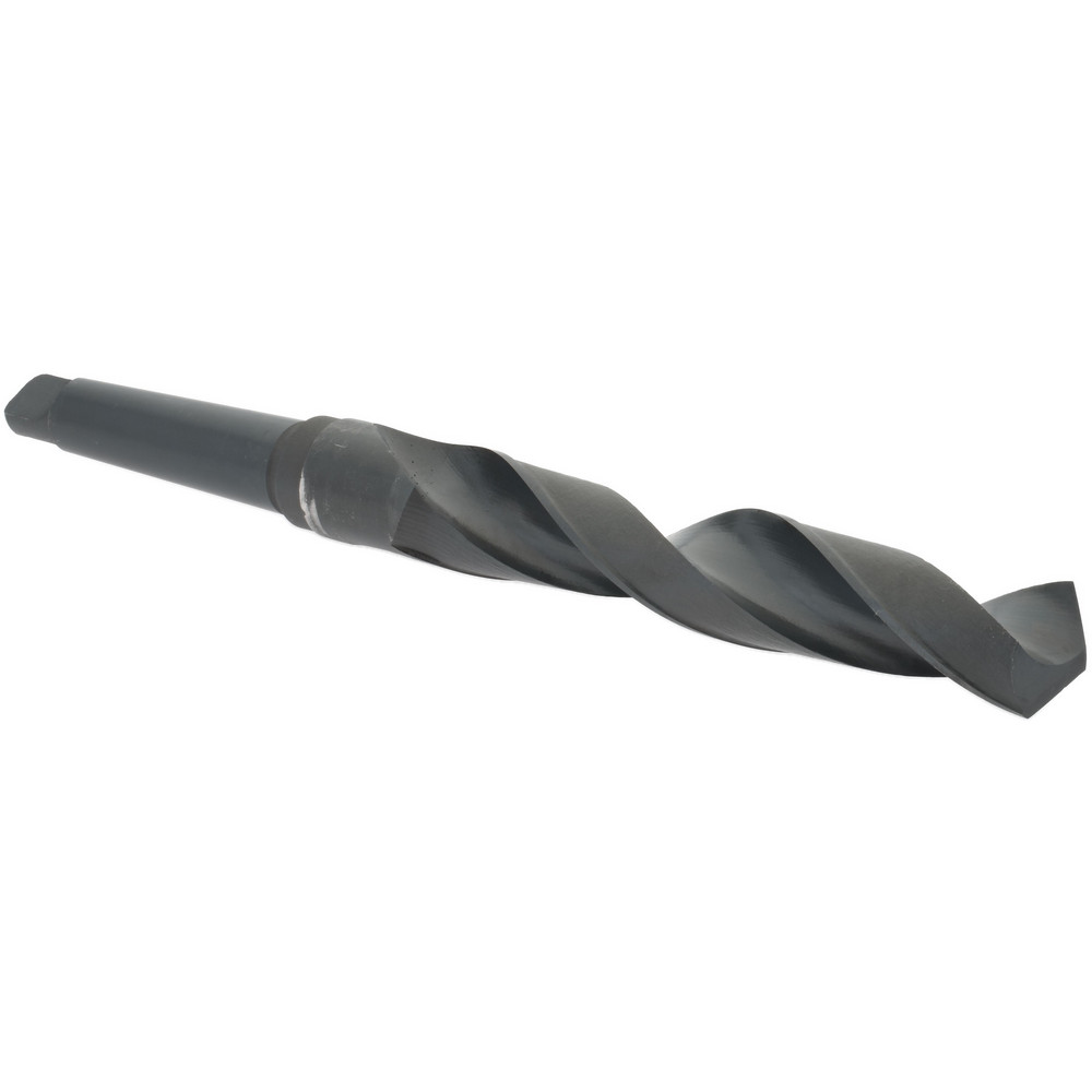 Taper Shank Drill Bit: 1-3/16" Dia, 3MT, 118 ° Point, High Speed Steel