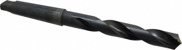 Taper Shank Drill Bit: 1-5/64" Dia, 4MT, 118 ° Point, High Speed Steel