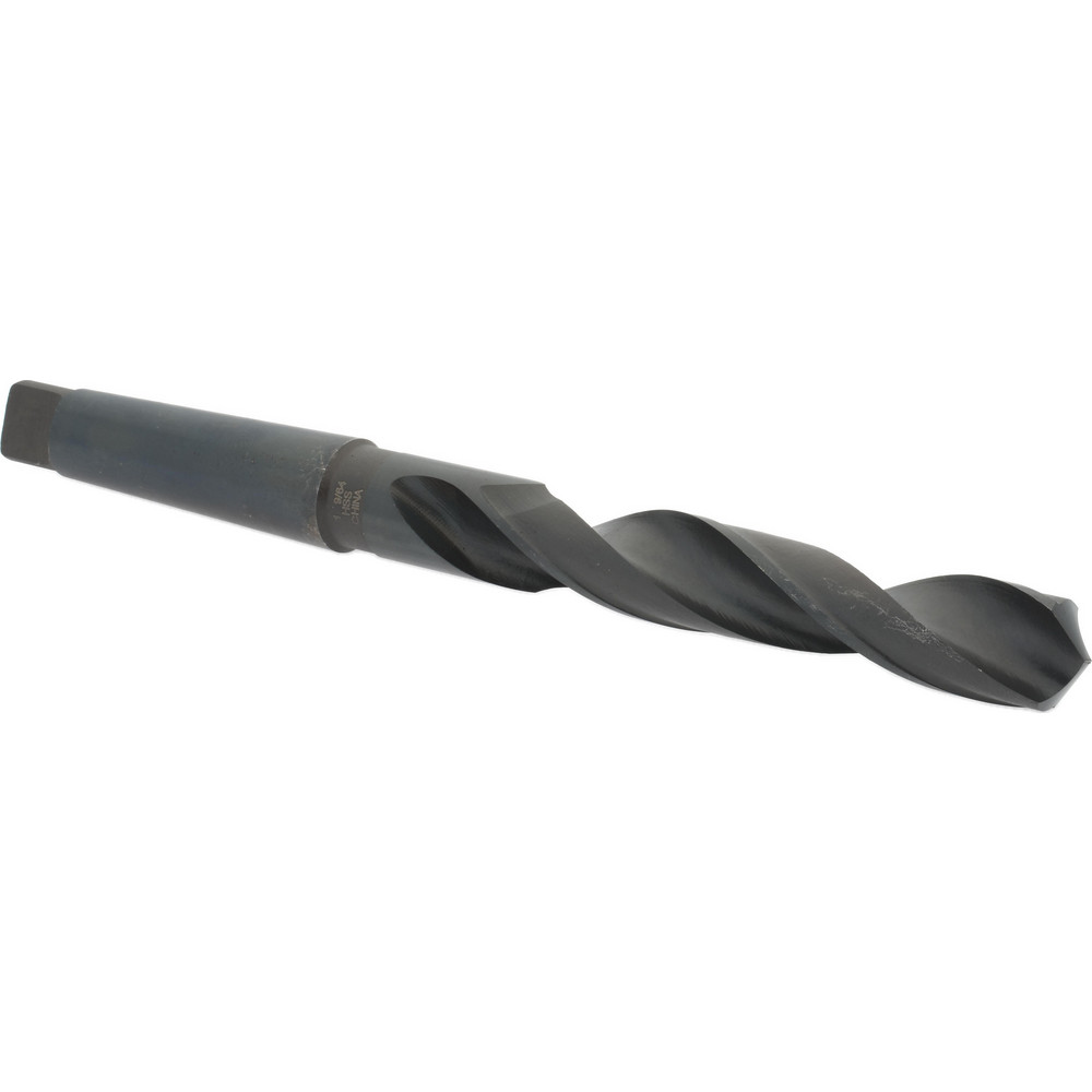 Taper Shank Drill Bit: 1-9/64" Dia, 4MT, 118 ° Point, High Speed Steel