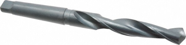 Value Collection 1541127 Taper Shank Drill Bit: 1.1875" Dia, 4MT, 118 °, High Speed Steel Image