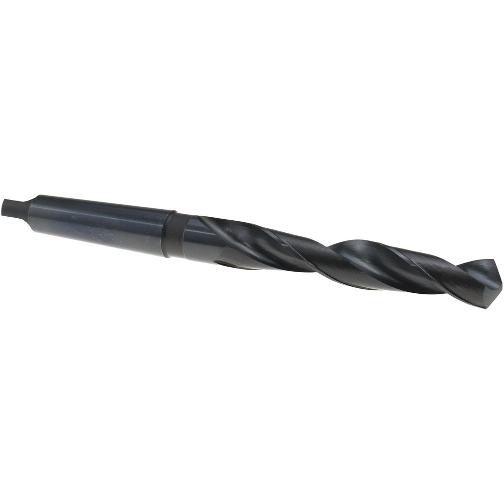 Taper Shank Drill Bit: 1-3/16" Dia, 4MT, 118 ° Point, High Speed Steel