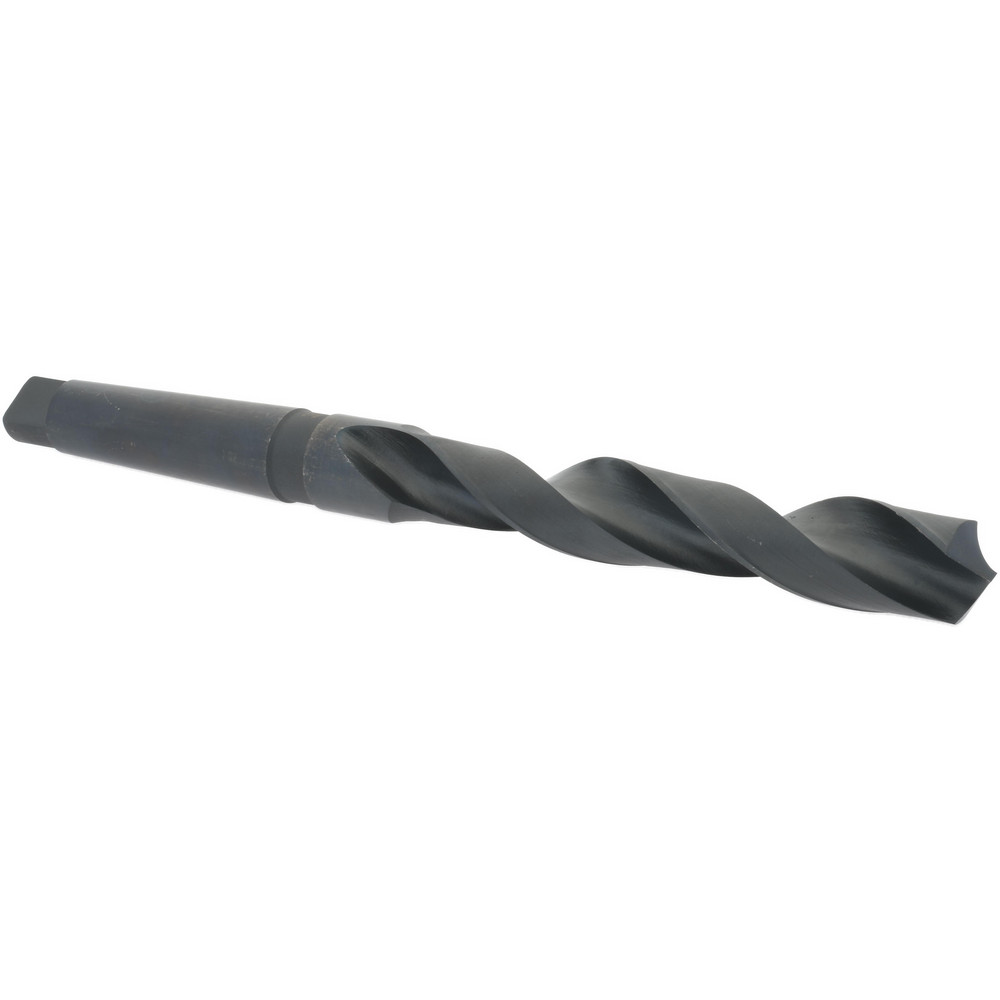 Taper Shank Drill Bit: 1-17/64" Dia, 4MT, 118 ° Point, High Speed Steel