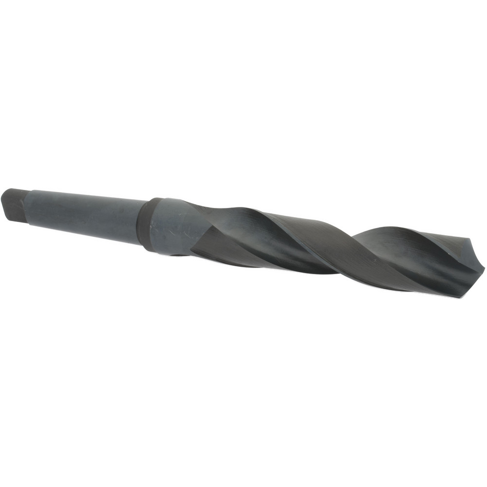 Taper Shank Drill Bit: 1-9/16" Dia, 4MT, 118 ° Point, High Speed Steel