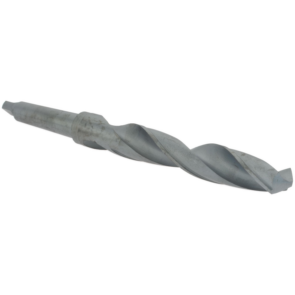 Taper Shank Drill Bit: 1-21/32" Dia, 4MT, 118 ° Point, High Speed Steel