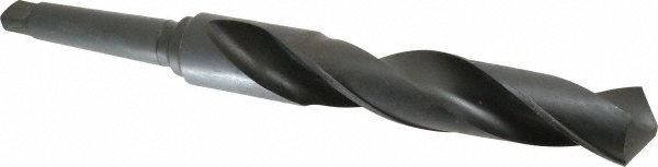 Taper Shank Drill Bit: 1-29/32" Dia, 4MT, 118 ° Point, High Speed Steel
