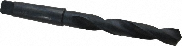 Taper Shank Drill Bit: 1-35/64" Dia, 5MT, 118 ° Point, High Speed Steel